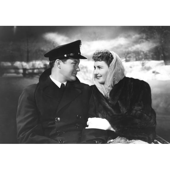 Christmas In Connecticut Dennis Morgan Barbara Stanwyck 1945 Photo Print (14 x 11)