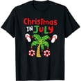 thumbnail image 1 of Christmas In July Funny Summer Xmas Women T-Shirt, 1 of 3