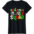 thumbnail image 1 of Christmas In July Squad Funny Summer Xmas T-Shirt, 1 of 3