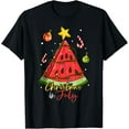 thumbnail image 1 of Christmas In July Watermelon T-Shirt TShirt, 1 of 4