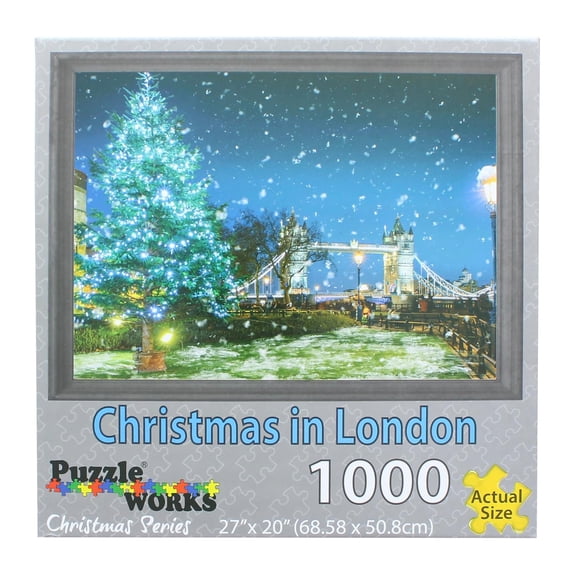 Christmas In London 1000 Piece Jigsaw Puzzle