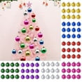 thumbnail image 1 of Christmas Indoor Christmas Tree Decorations Christmas Balls 12 Hanging Decorations Christmas Plastic Balls Electroplating Decoration Hanging Decoration Set 12pc 3cm Christmas Tree Decorations, 1 of 5