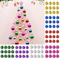 Christmas Indoor Christmas Tree Decorations Christmas Balls 12 Hanging Decorations Christmas Plastic Balls Electroplating Decoration Hanging Decoration Set 12pc 3cm Christmas Tree Decorations