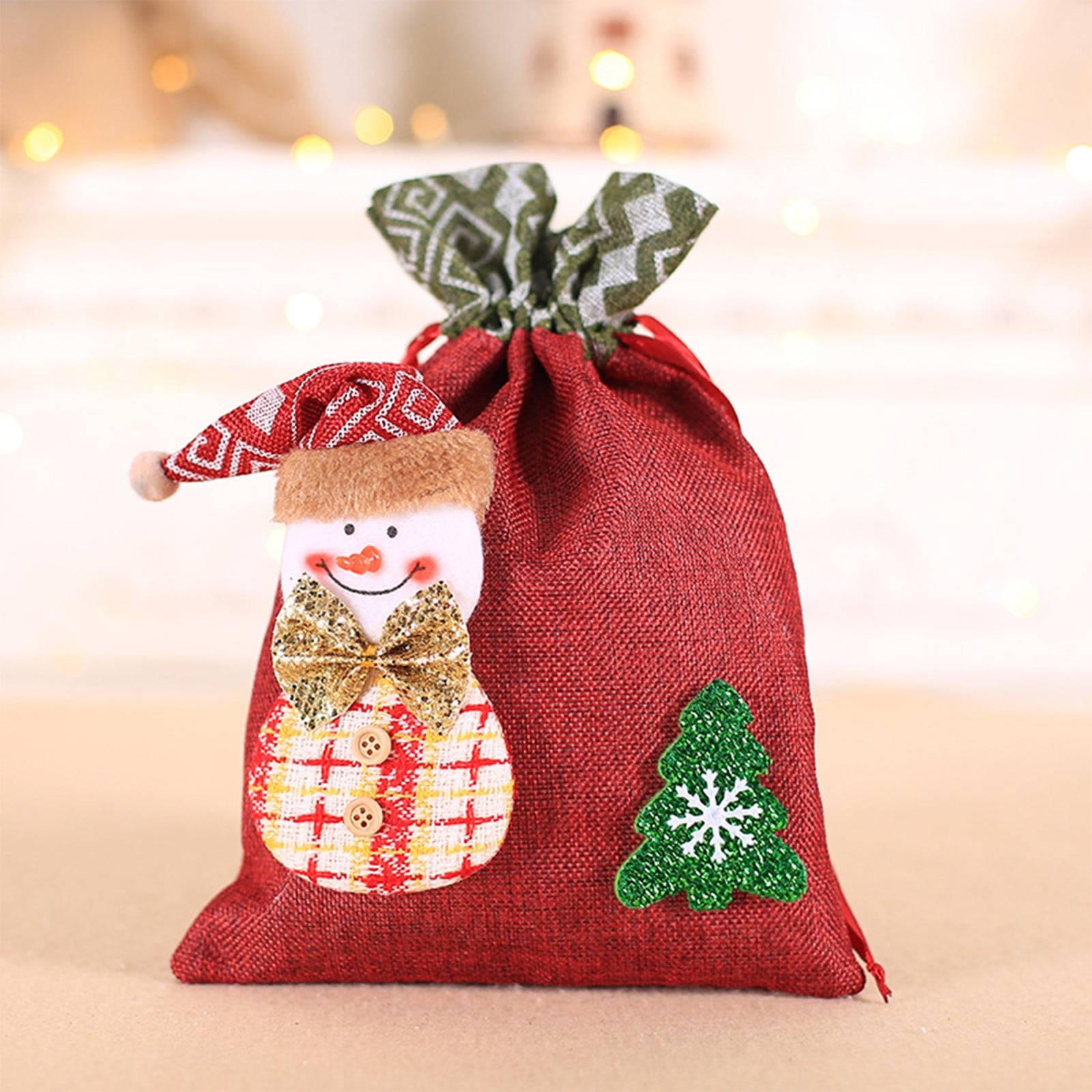 Christmas Indoor Decor Clearance, Christmas Gift Bag ThreeDimensional