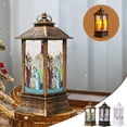 thumbnail image 1 of Christmas Indoor Decorations Christmas Lantern Christmas Night Light Battery Operated Lighted Lantern Suitable For Christmas Thanksgiving Party Dining Table Decoration Christmas Gifts, 1 of 7