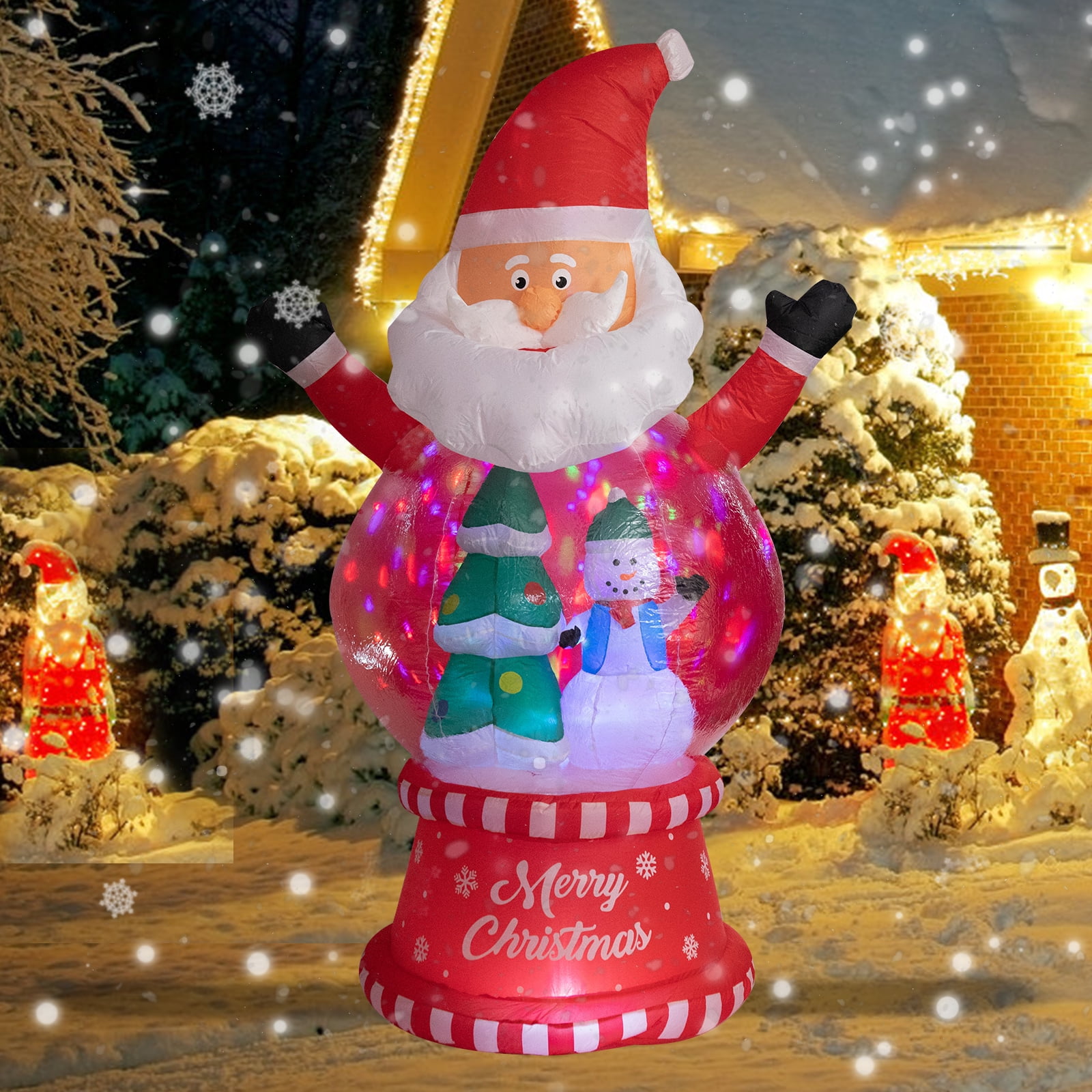 Christmas InflatableChristmas Inflatables Snow Globes Santa Claus Tree
