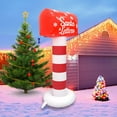 thumbnail image 1 of Christmas Inflatable Decor PVC Santa Claus Figure for Holiday Yard - Air Blown Outdoor Decoration for Festive Display(Red), 1 of 6