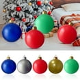 thumbnail image 1 of Christmas Inflatable Decorated Ball 11.81inch Yard Inflatable Christmas Balls Giant Xmas Tree Ornaments PVC Blow up Yard Decorations for Outside Holiday Yard Lawn Porch Decor, 1 of 6