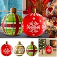 thumbnail image 1 of Christmas Inflatable Outdoor Decoration | Festive Holiday Yard Pendant | Printed PVC Inflatable Toy with Ground Stake | Single Piece Set, 1 of 9