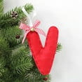 thumbnail image 1 of Christmas Initial Ornaments,26 Letters Christmas Tree Decoration Pendant Christmas Tree Ornaments Personalized DIY Christmas Ornaments Christmas Decoration Xmas Tree Hanging Decor Christmas,V, 1 of 5