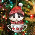 thumbnail image 1 of Clearance Christmas Decoration! Christmas Innovative Kitty Car Backpack Christmas Home Decorations Gifts Christmas Kitty, 1 of 9