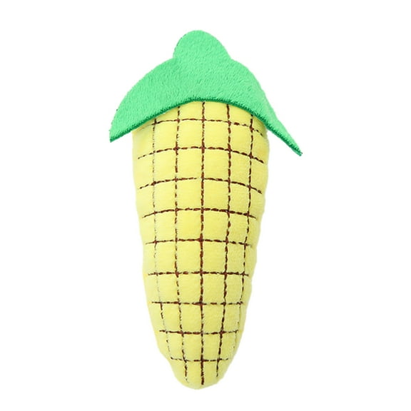 Christmas Interactive Play Toys for Indoor Enrichment and Exercise with Adorable Vegetable Designs 5PCS