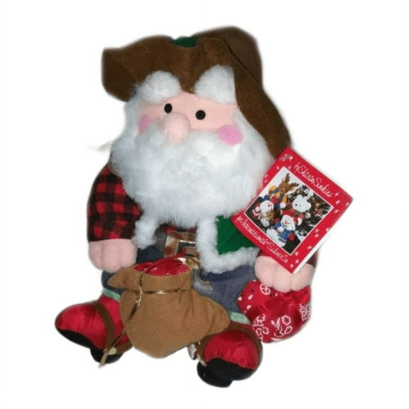 Christmas International Silver Co. Mountain Man Prospector Miner Plush Doll 11