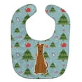 thumbnail image 1 of Christmas Irish Terrier Baby Bib, 1 of 1