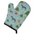 thumbnail image 1 of Christmas Irish Wolfhound Oven Mitt, 1 of 7