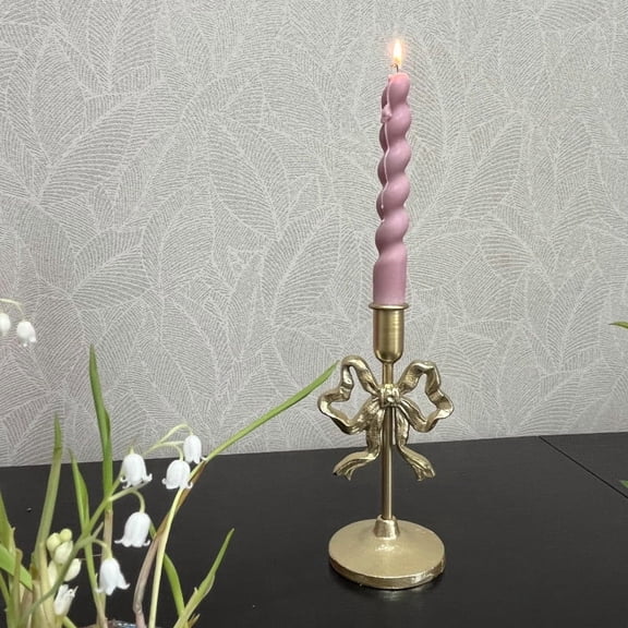 Christmas Iron Metal Candlestick Decoration Romantic Table Candlelight Dinner Props Home Table Decoration Holiday Decoration 7.68x3.94 in