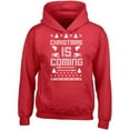 thumbnail image 1 of Christmas Is Coming Unisex Hoodie Game Of Thrones Sweatshirt Color Red 2X-Large, 1 of 2