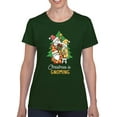 thumbnail image 1 of Christmas Is Gnoming T-Shirt Women -Smartprints Designs, Female 4X-Large, 1 of 4