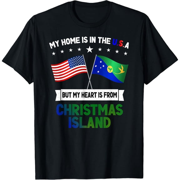 Christmas Island & USA T-Shirt