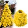 thumbnail image 1 of Christmas Items! Hilingoto Shaggy Plush Precut Strips, Fuzzy Craft Trim Roll for Gnomes Beard, Cosplay Costume, Dwarf Decoration, Yellow, 2"X71", 1 of 3
