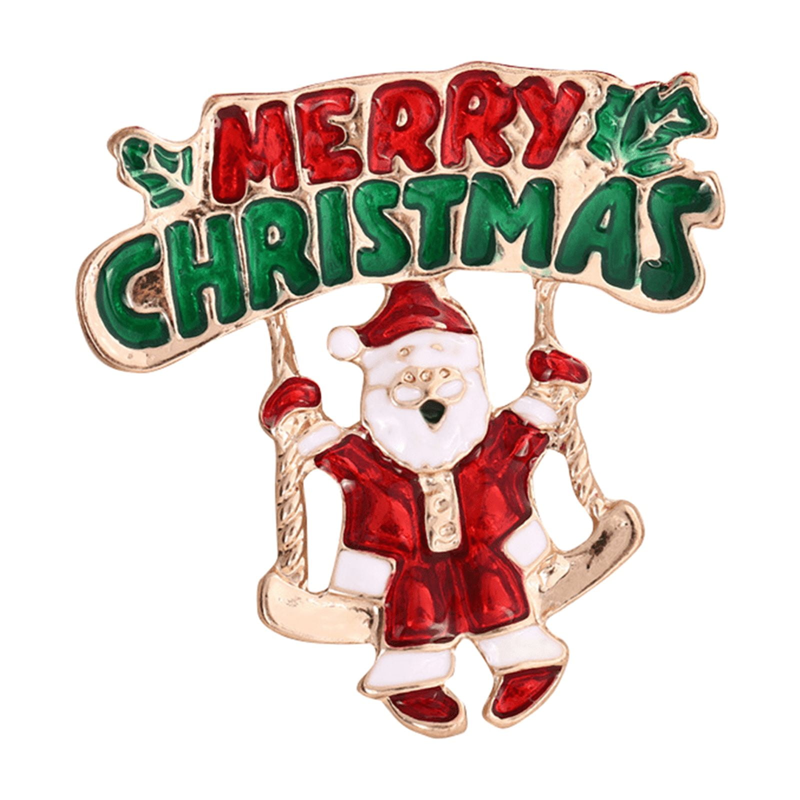 Christmas Jewelry Christmas Ornaments Christmas Series Brooch Bell