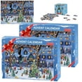 Christmas Jigsaw Puzzles Advent Calendar 2024, 1008 Pieces Puzzle 24