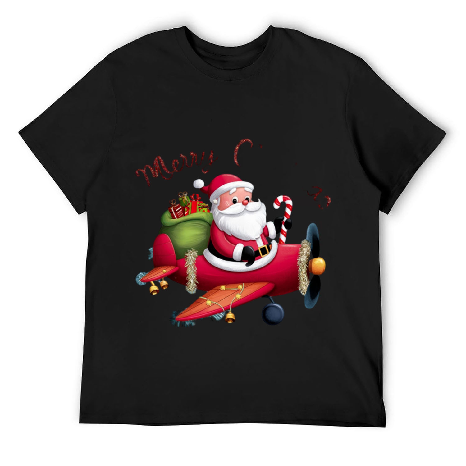 Christmas Jingle Bells And Tinsel Swells Gingerbread Funny Xmas TShirt