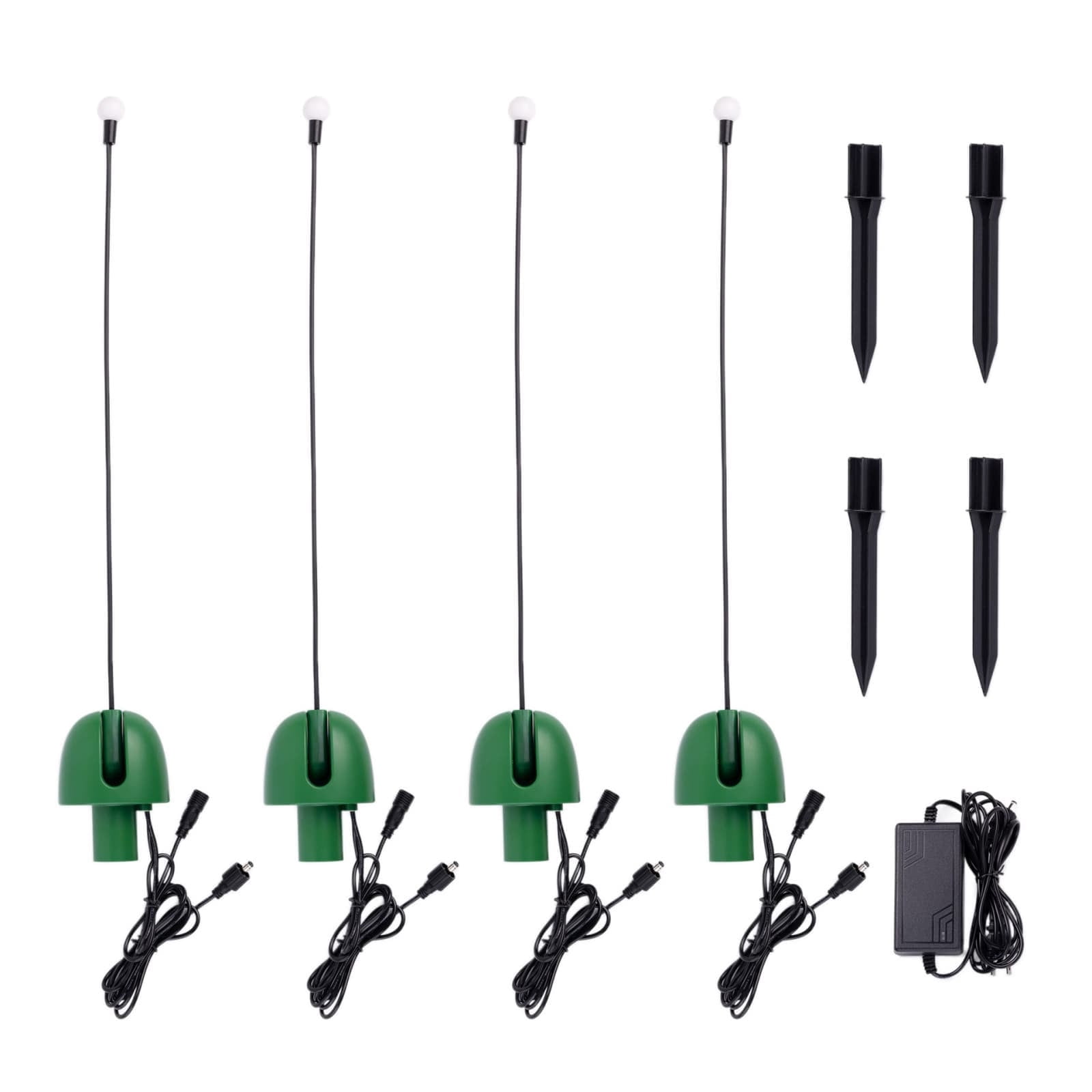 Christmas Jumping Arch Stake Light, Motorized Jumping Pathway Light, 4 ...