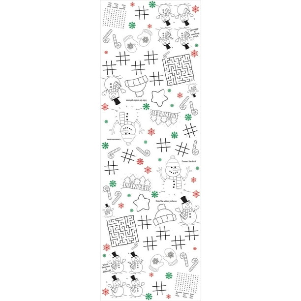 Christmas Kids Activity Table Cover