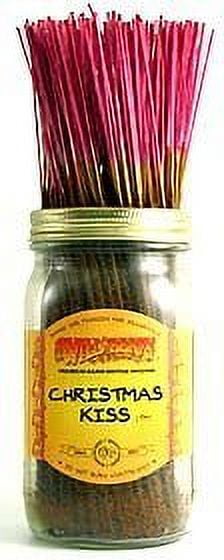 Wild Berry Christmas Kiss Incense Sticks, 100 Count Hand-Dipped Aromatic Incense
