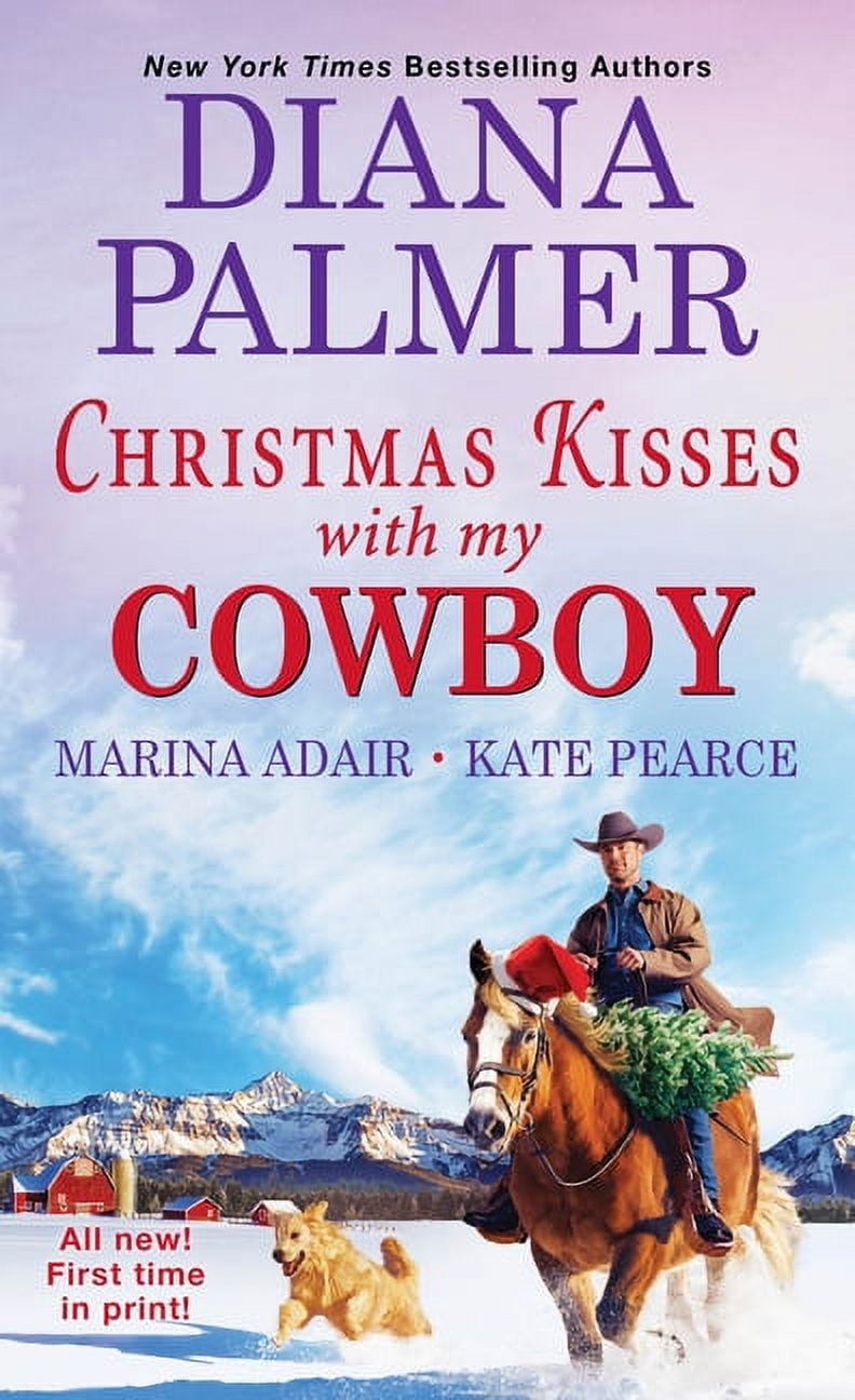Christmas Kisses with My Cowboy : Three Charming Christmas Cowboy Romance Stories (Paperback)