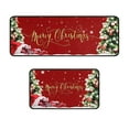 2024 New Clearance Christmas Kitchen Carpet (2 Pieces) Merry Christmas