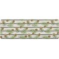 thumbnail image 1 of Christmas Kitchen Mat Rug 1 PCS Coniferous Pine Cones Cotton Linen Runner Rug Anti-Fatigue Comfort Memory Foam Standing Mat Non-Slip Floor Door Mat for Bathroom Bedroom 18x47in, 1 of 6