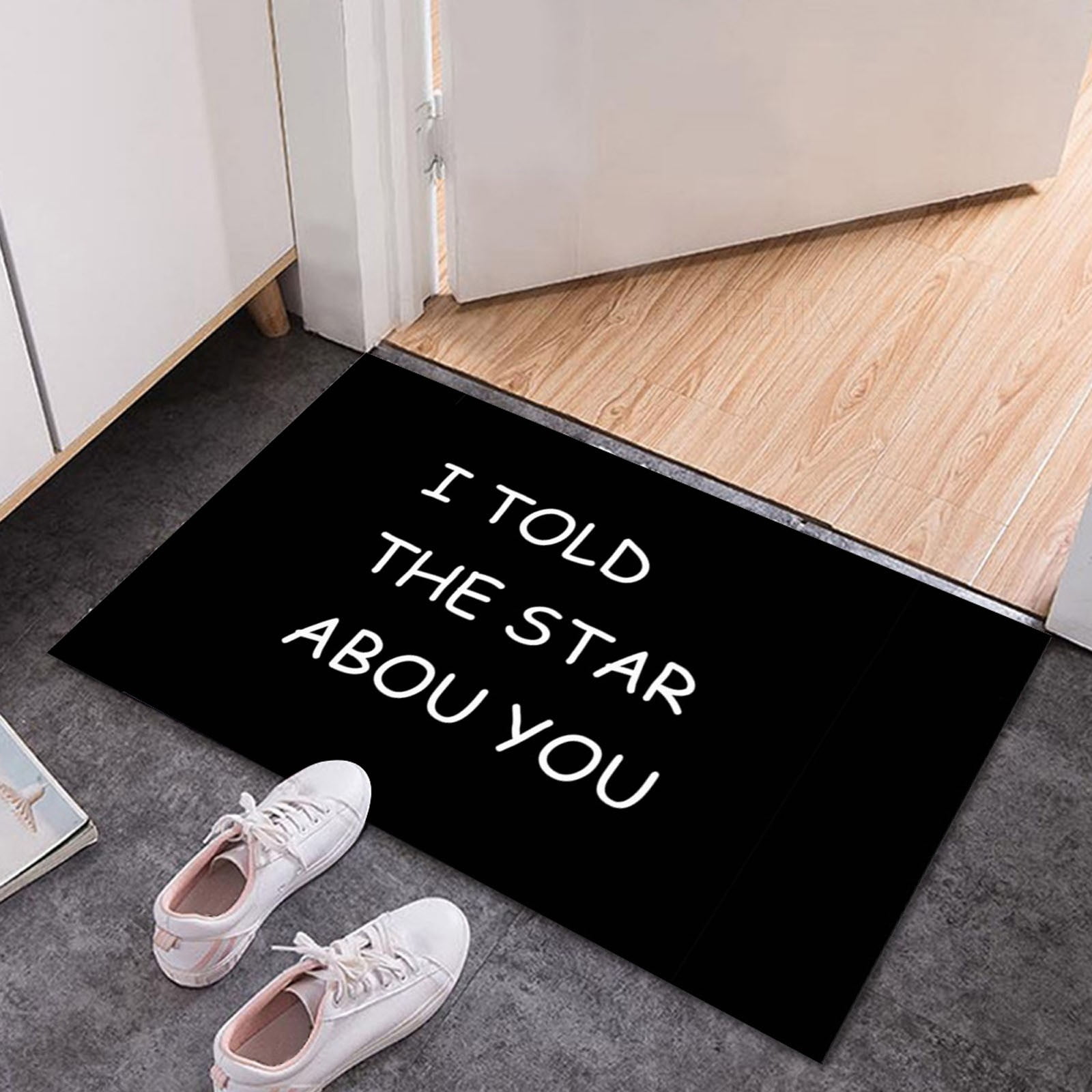 Christmas Kitchen Rug—Lloopyting Floor Mats American Style Entry Door