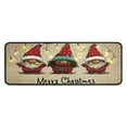 thumbnail image 1 of Christmas Kitchen Rug Sets 2 Piece Christmas Snowflake Gnomes Short Kitchen Runner Non Slip Rugs for Kitchen Floorfor Outdoor Bedroom (47x17+30x17 Inches), 1 of 1
