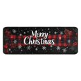thumbnail image 1 of Christmas Kitchen Rug Sets 2 Piece Red Green Buffalo Plaid Kitchen Mats for Floor Non Skid Kitchen Floor Matfor Bath Cooking (47x17+30x17 Inches), 1 of 7