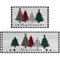 thumbnail image 1 of Christmas Kitchen Rugs - Kitchen Mat Set of 2, Christmas Rug Kitchen Christmas Decor, Christmas Holiday Kitchen Mats for Floor, Non Slip Kitchen Runner Rug, Merry Christmas Kitchen Floor Mat, 1 of 6