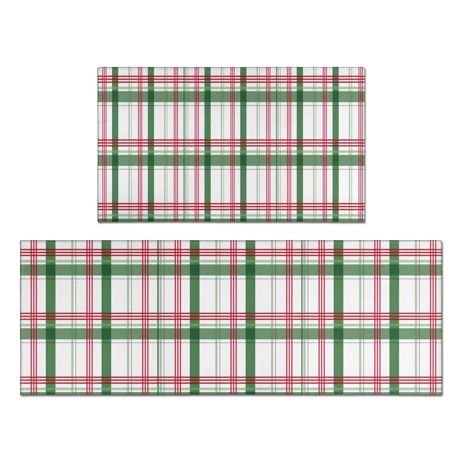 Christmas Kitchen Rugs Set of 2 Christmas Red Buffalo Plaid Kitchen Christmas Kitchen Rugs Set of 2 Christmas Red Buffalo Plaid Kitchen