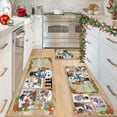 thumbnail image 1 of Christmas Kitchen Rugs Sets of 3 Piece Xmas Snowman Albums Kitchen Floor Mat Non Skid Washable Runner Rug for Winter Holiday Decor Farmhouse Carpet for Sink Laundry Hallway livingroom, 1 of 5