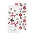 thumbnail image 1 of Christmas Kitchen Towels, 2-Piece Set White Cardinal Snowflake Dual-Sided Print Winter Wonder, 1 of 6