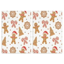 Christmas Kitchen Towels Set Of 2 - 18x26 Inch Ultra Absorbent Dish Towels, Soft Drying Hand Towels for Cooking, Baking & Decor, Spring/Summer Home Aesthetic.