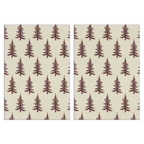 Christmas Kitchen Towels Set Of 2 - 18x26 Inch Ultra Absorbent Dish Towels, Soft Drying Hand Towels for Cooking, Baking & Decor, Spring/Summer Home Aesthetic.