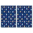thumbnail image 1 of Christmas Kitchen Towels Set of 2-Tree & Plaid & Snowflakes Leaf Printed Tea Towels(18x26 inch)-Absorbent Cotton Home Decor for Christmas,Housewarming Gifts., 1 of 7