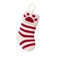 thumbnail image 1 of Christmas Knit Stocking Small Gift Bags for Pet Cats and Dogs, Holiday Candy Holder, Knitted Sock Decoration for Christmas Tree and Fireplace Hanging Decor, 1 of 4
