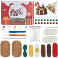 thumbnail image 1 of Christmas Knitting Kit Crochet Beginner Kit Crochet Kits Knitting Starter Kit with Step by Step Video Tutorials Learn to Crochet Kits for Beginners Adults Women Holiday DIY Craft Gifts, 1 of 5