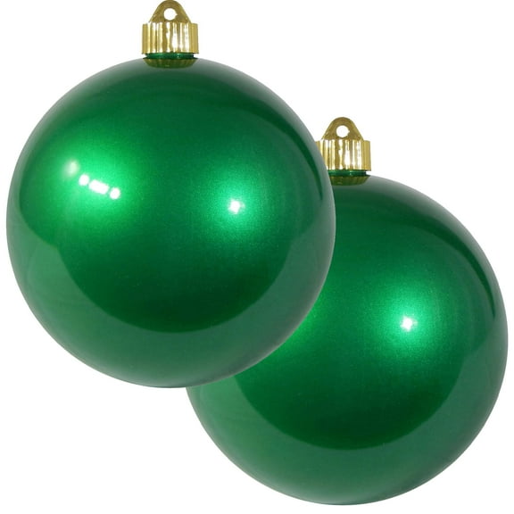 Christmas By Krebs Ornament, Commercial Shatterproof UV Resistant Plastic Christmas Ball Decoration