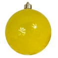 thumbnail image 1 of Christmas By Krebs 8" (200mm) Candy Red Ornament, Commercial Shatterproof UV Resistant Plastic Christmas Ball Decoration (Mellow Yellow, 6 inch (150mm)), 1 of 1