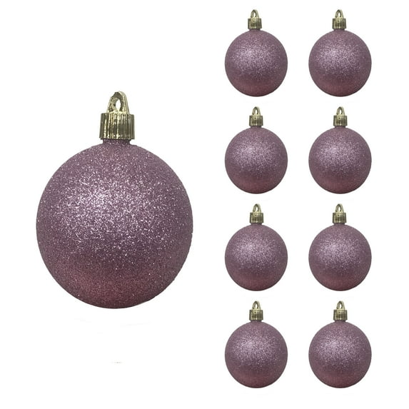 Christmas By Krebs Ornament, Commercial Grade Indoor and Outdoor Shatterproof Plastic, Water Resistant Ball Ornament Decorations