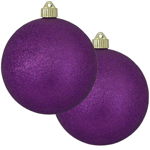 Christmas By Krebs Ornament, Commercial Grade Indoor and Outdoor Shatterproof Plastic, Water Resistant Ball Ornament Decorations