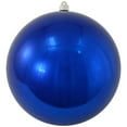 thumbnail image 1 of Christmas By Krebs Ornament, Large Commercial Grade Indoor and Outdoor Shatterproof Plastic, UV and Water Resistant Ball Ornament Decorations (Shiny Azure Blue, 10 inch (250mm)), 1 of 8